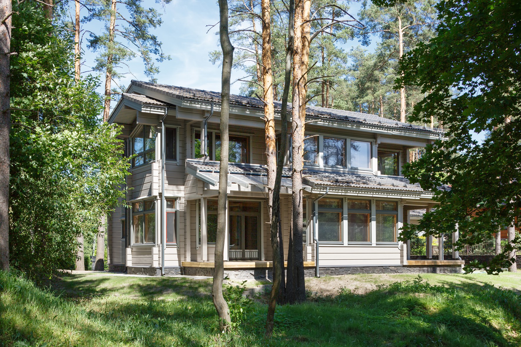 Готовый финский дом Horisontti от компании HONKA