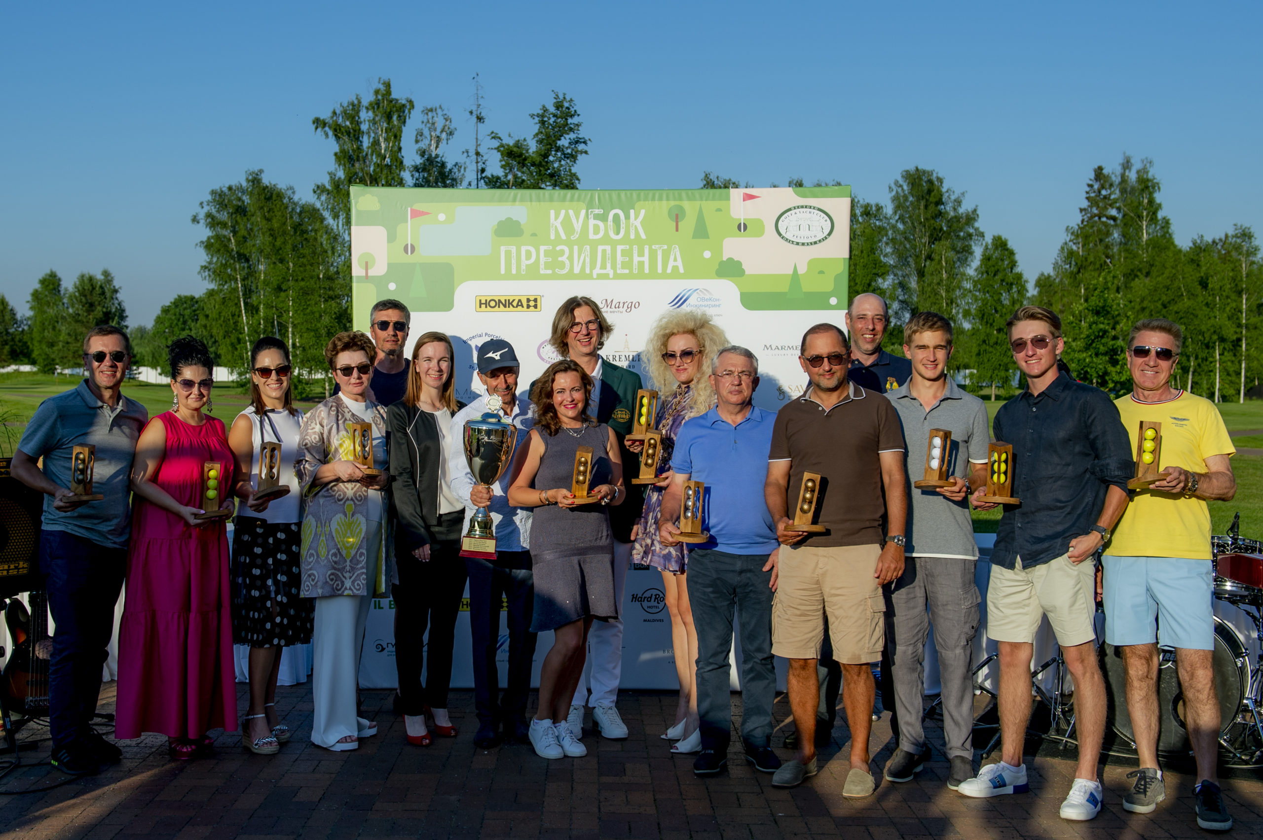 HONKA партнёр Кубка Президента гольф-клуба Пестово - HONKA. Финские дома из  клееного бруса - проектирование и строительство деревянных домов под ключ